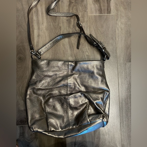 Metallic Coach Purse - Picture 2 of 5
